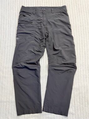 Arc'teryx mens dark grey hiking pants